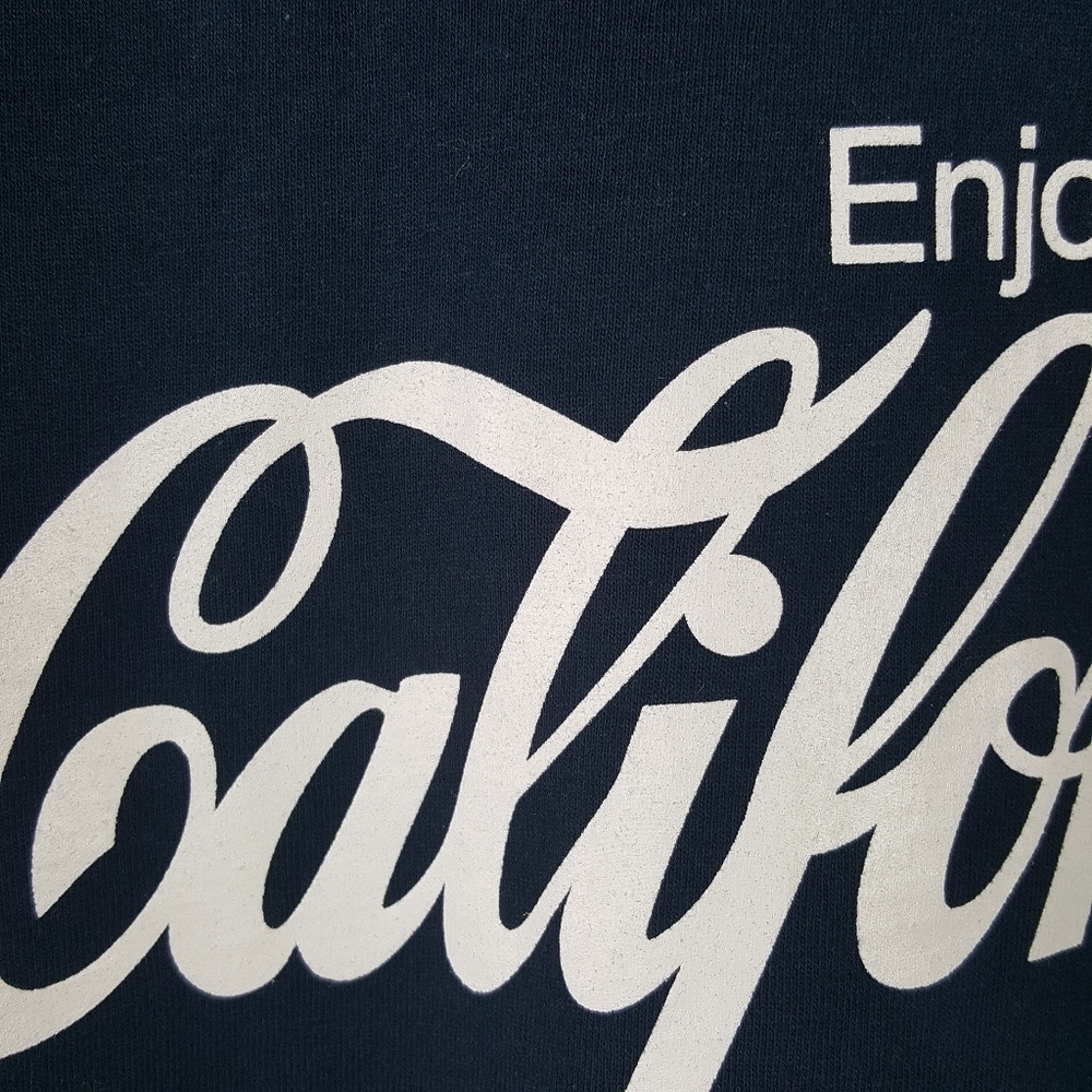 Alstyle Enjoy California Navy Graphic T Shirt XL - Picture 6 of 8